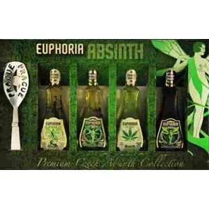 Euphoria Absinth mini set 4×0,05l 72,5% GB