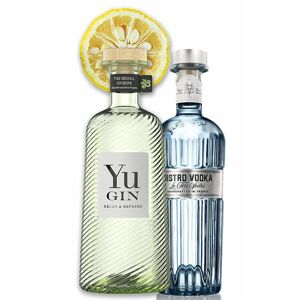 Yu Gin + Bistro vodka Dárek 2x 0,7l (43%,40% ) 1,4l