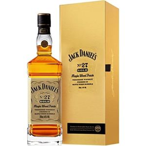 Gravírování: Jack Daniel's Gold No. 27 Maple Wood Finish 0,7l 40%