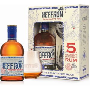Heffron Original 5y 0,5l 38% + 2x sklo GB