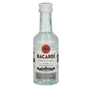 Bacardi Carta Blanca 0,05l 40%